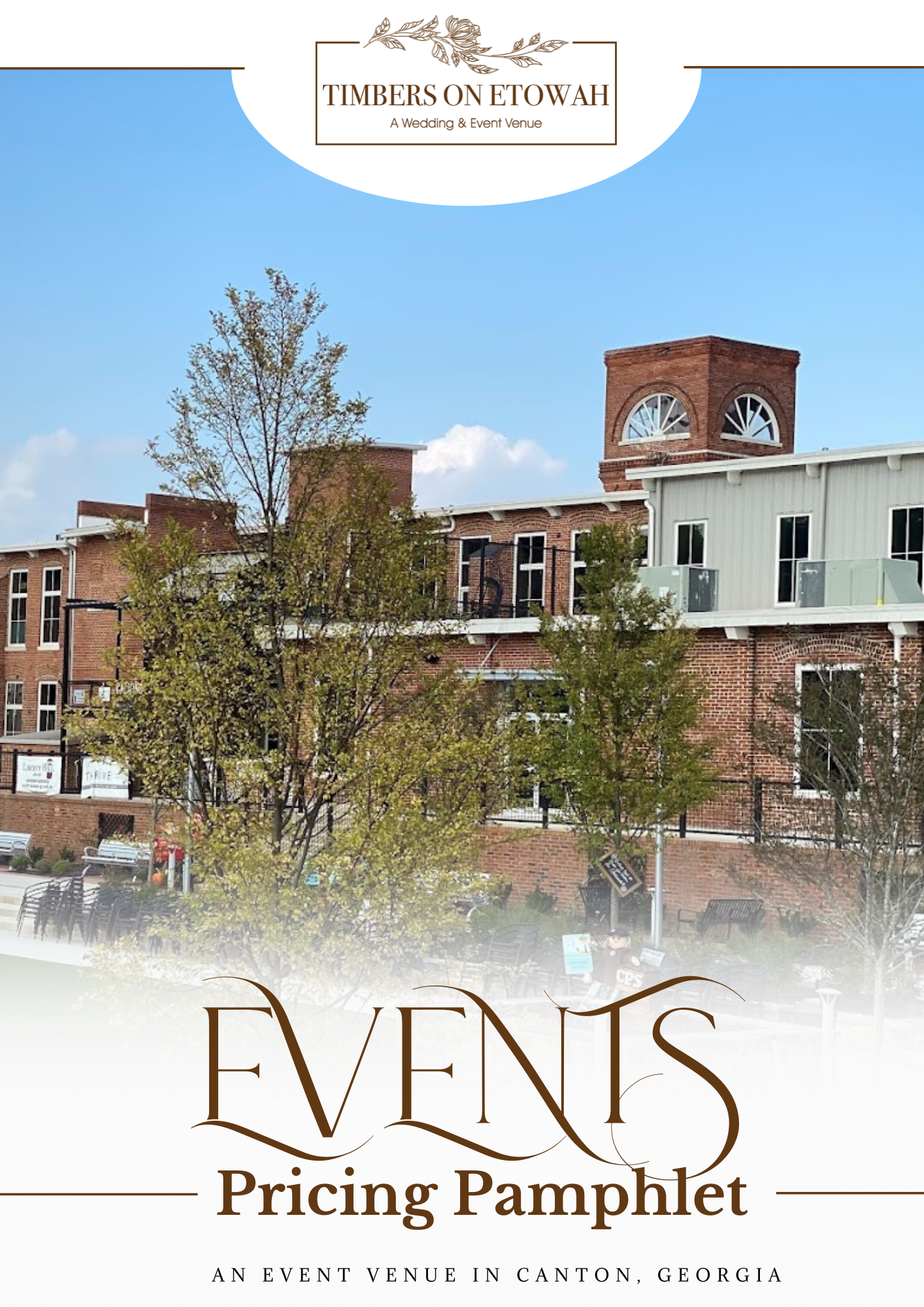 Timbers on Etowah OTHER EVENTS Pricing Pamphlet